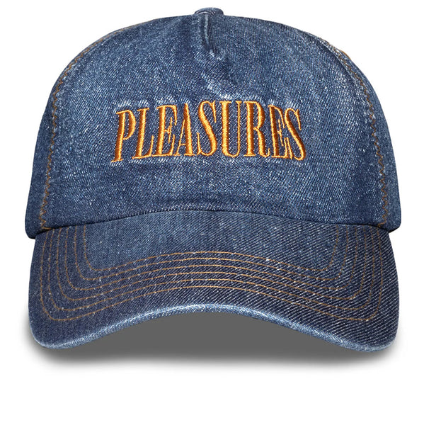 Zig Zag Denim Cap Indigo