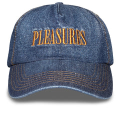 Zig Zag Denim Cap Indigo