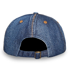 Zig Zag Denim Cap Indigo