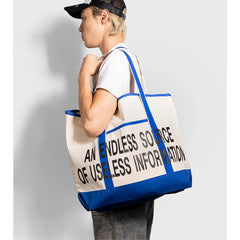 Zine Shopper Tote Natural