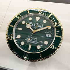 Anytime Clock Gold / Green