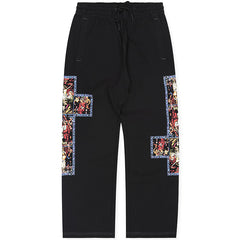 Blasphemy Cotton Pants Black