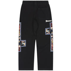 Blasphemy Cotton Pants Black