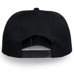 Records Snapback Hat Black