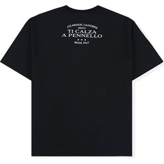 PLEASURES x IUTER - Alberto T-Shirt Black