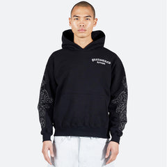 PLEASURES x IUTER - Andrea Hoodie Black