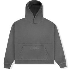 PLEASURES x IUTER - Marco Hoodie Charcoal