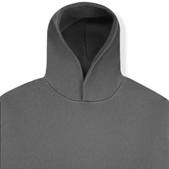 PLEASURES x IUTER - Marco Hoodie Charcoal