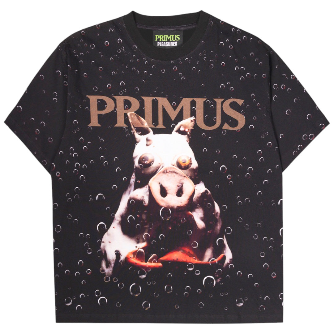 Primus x PLEASURES Pork Soda T-Shirt Black