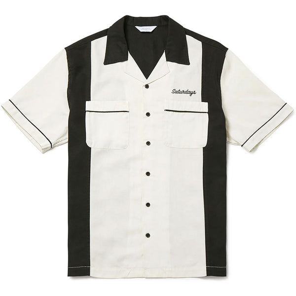 Canty Bowling SS Shirt Washed Black