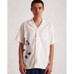 Canty Floral Impressions SS Shirt Ivory