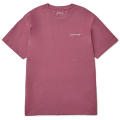 Script Standard SS T-Shirt Violet Quartz