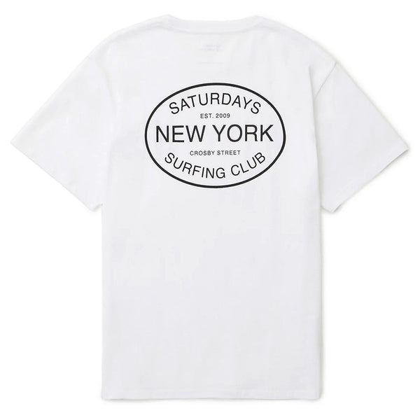 Surfing Club Standard SS T-Shirt White