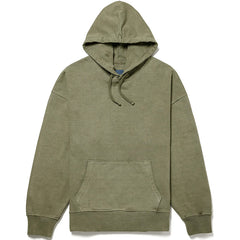 Warren Pigment Dyed Hoodie Army Green