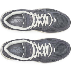 Grid Jazz 9 Suede Sneakers Graphite / Cream