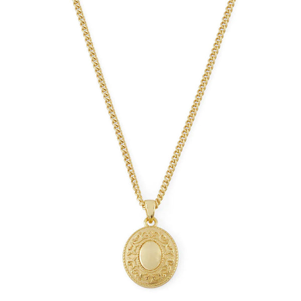 Gold Saloon Necklace