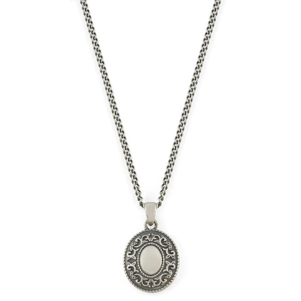 Silver Saloon Necklace