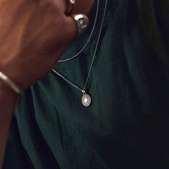 Silver Saloon Necklace