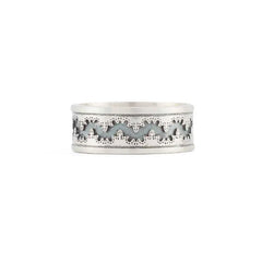 Silver Western Ring