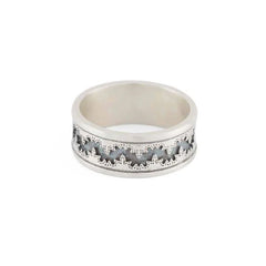 Silver Western Ring