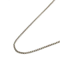 Silver Wheat Chain