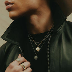 Silver Wheat Chain