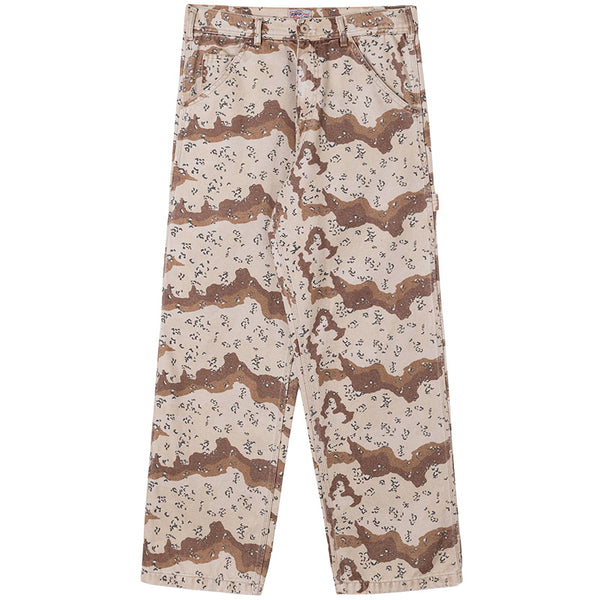 Big Job Painter Pant Choc Chip Camo Canvas