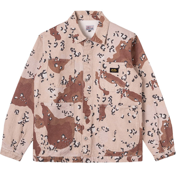 Coverall Jacket Choc Chip Camo Canvas