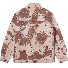 Coverall Jacket Choc Chip Camo Canvas