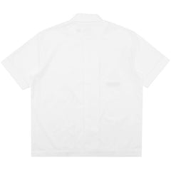 Oxford S/S Poplin Button-Up Shirt White