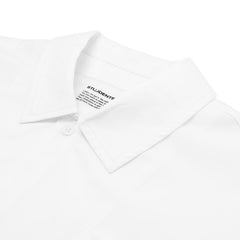 Oxford S/S Poplin Button-Up Shirt White