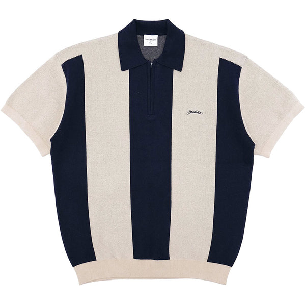 Umpire S/S Sweater Polo Navy