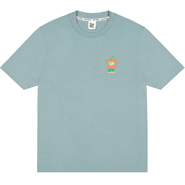 Apple Core T-Shirt Sage Green