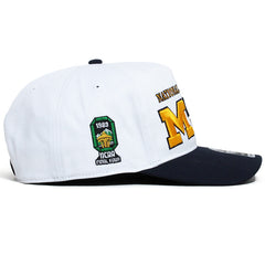 University of Michigan Wolverines 1989 NCAA National Champions H-Champs Victor Hitch Hat White