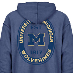 University of Michigan Wolverines Boot Path Ravine Fleece Hoodie Portal