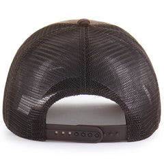 University of Michigan Wolverines Ranchurro Mesh Hitch Hat Brown