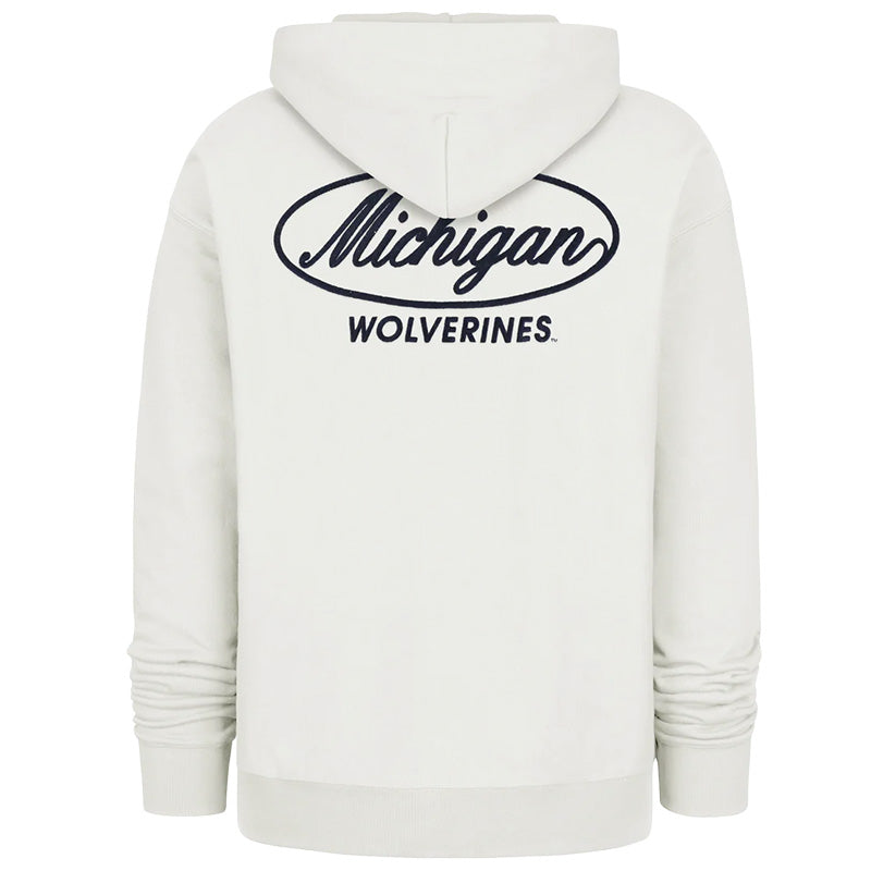 University of Michigan Wolverines Triple Double Foundation Hoodie Sandstone