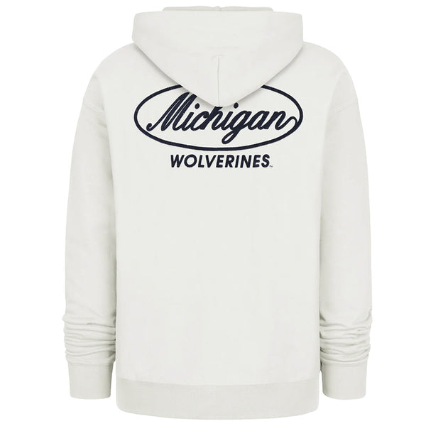 University of Michigan Wolverines Triple Double Foundation Hoodie Sandstone