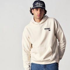 University of Michigan Wolverines Triple Double Foundation Hoodie Sandstone