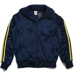 University of Michigan Back Appliqué Tailsweep Logo Cliff Keen Athletic Jacket Navy (Small)