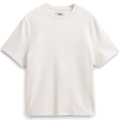 Dean Textured Organic Cotton T-Shirt Ecru