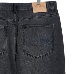 Felix Loose Fit Denim Jeans Washed Vintage Black