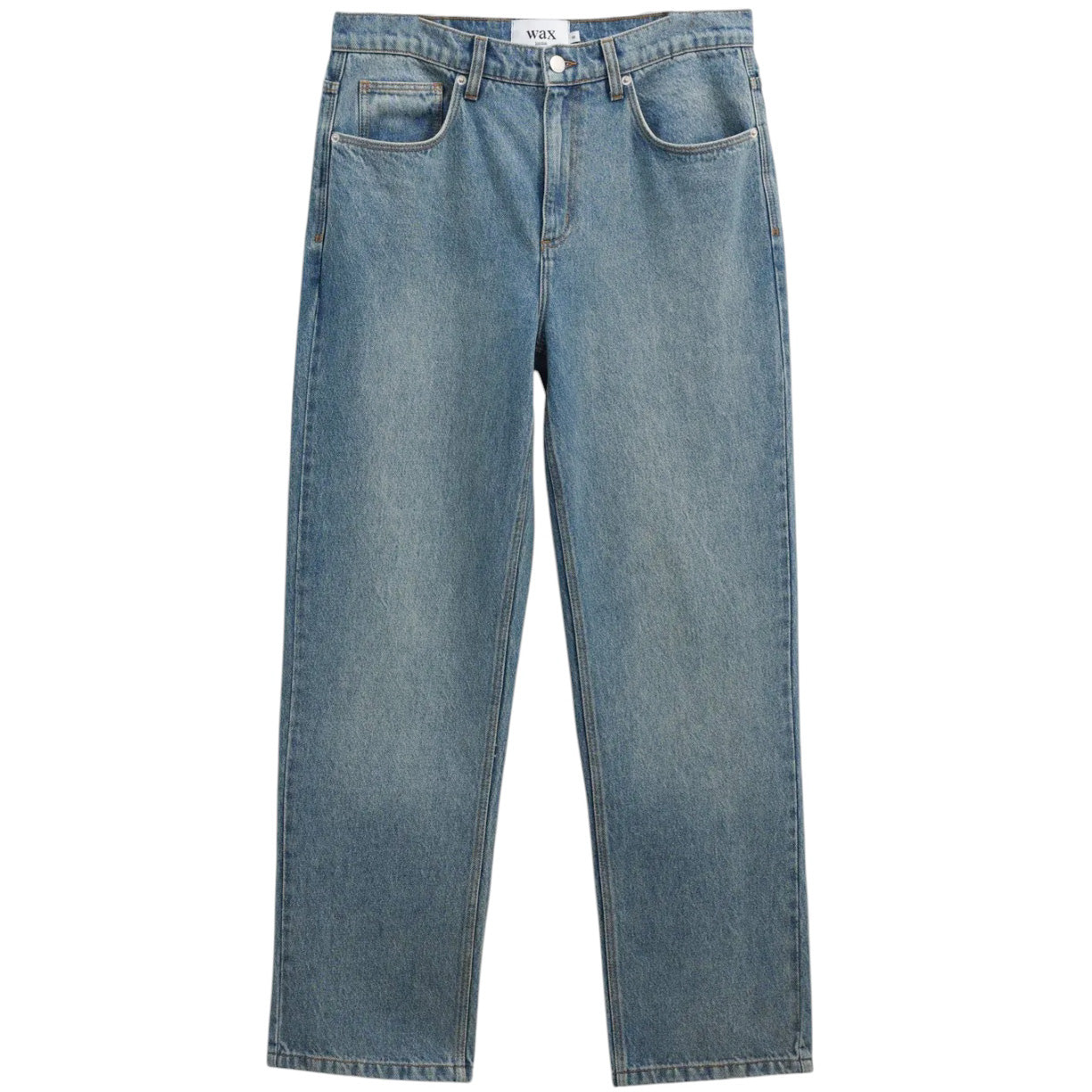Russell Straight Fit Denim Jeans Vintage Blue