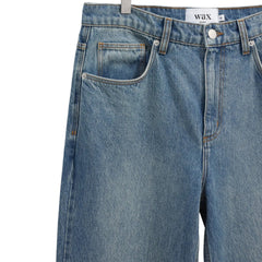 Russell Straight Fit Denim Jeans Vintage Blue