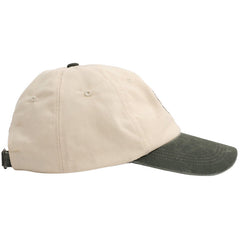 Spencer Cotton Sports Cap Ecru / Khaki
