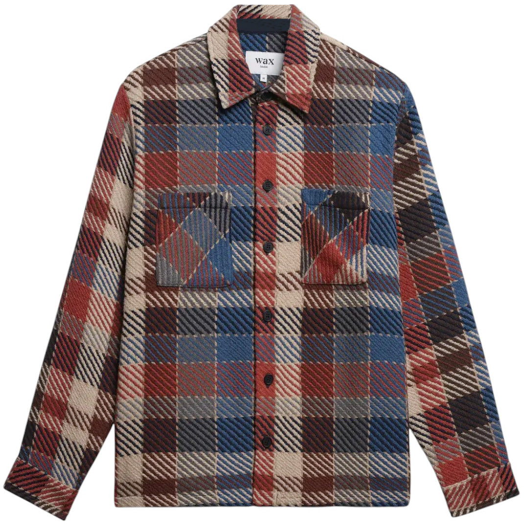 Whiting Pike Check Overshirt Rust / Multicolor