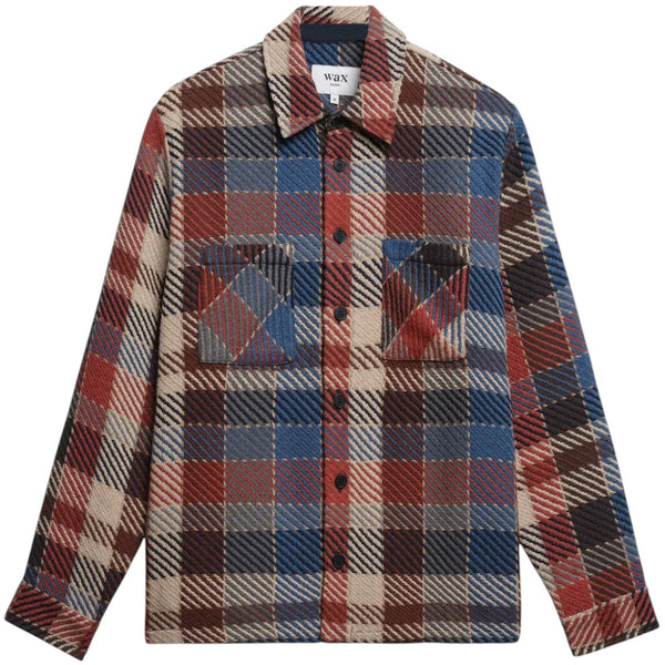 Whiting Pike Check Overshirt Rust / Multicolor