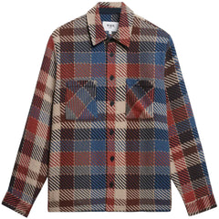 Whiting Pike Check Overshirt Rust / Multicolor