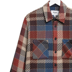 Whiting Pike Check Overshirt Rust / Multicolor