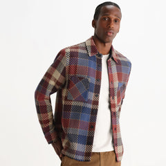 Whiting Pike Check Overshirt Rust / Multicolor